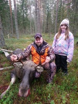 Syksyllä 2022 eka hirvi